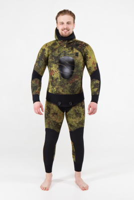 Гидрокостюм Reef Jako 9мм ультрастрейч/открытая пора зеленый